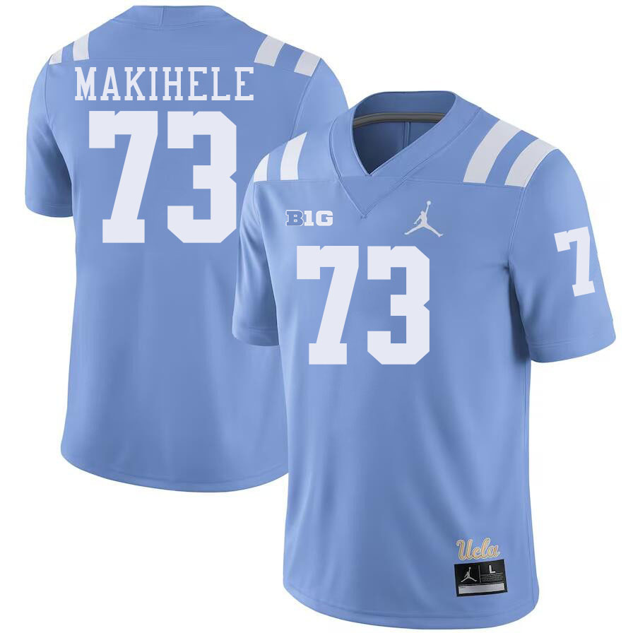 Men #73 Alani Makihele UCLA Bruins College Football Jerseys Stitched-Power Blue